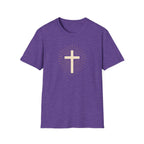 Radiant gold cross T-Shirt
