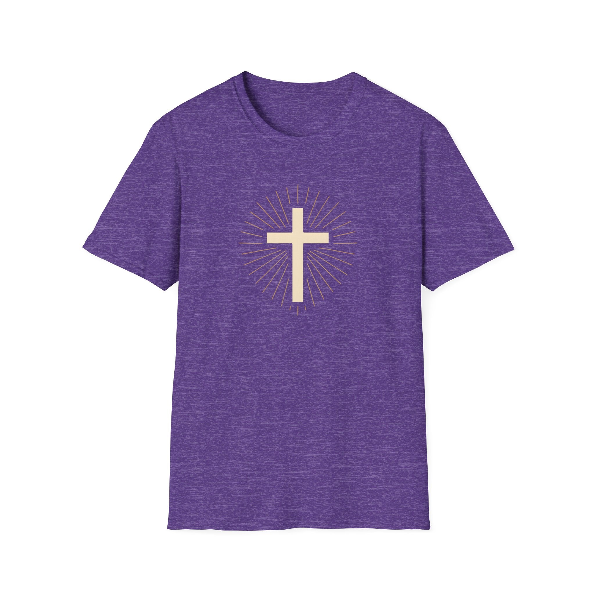 Radiant gold cross T-Shirt