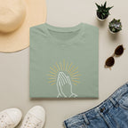 Praying Hands Illustration T-Shirt