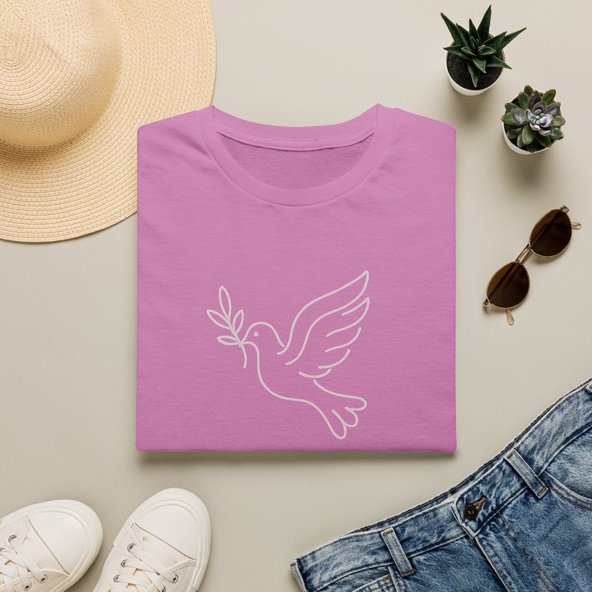Dove with olive branch T-Shirt