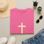 Radiant gold cross T-Shirt